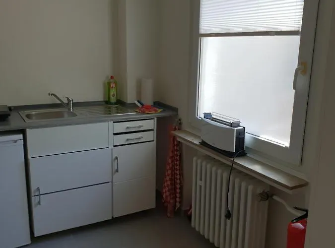 公寓 Messe Cgn-dus Studio-wohnung Fuer 2-4; Zumietung Bis 8 Personen Moeglich Baumberg